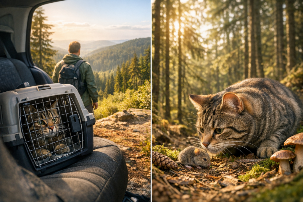 Katze vs. Mensch
